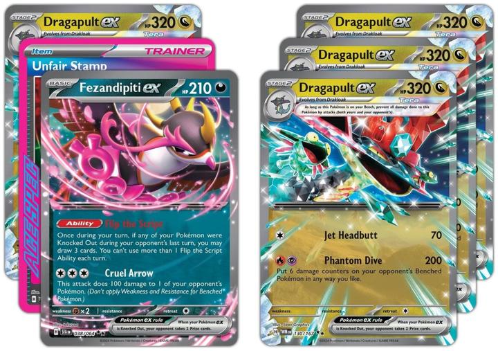 Actual product image Pokémon April League Battle Deck Dragapult (English, Deck)
