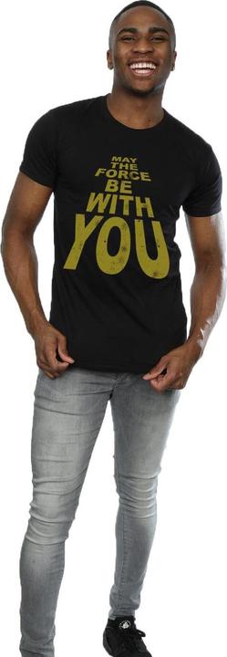 Image du produit Star Wars - T-shirt MAY THE FORCE BE WITH YOU - Homme (5XL)