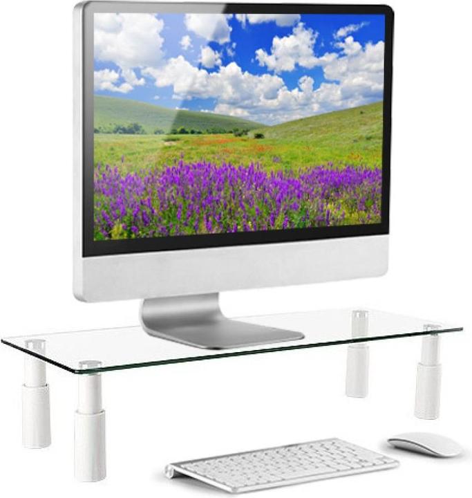 Actual product image Techly Universal glass storage table, 580 x 210 x 130 mm