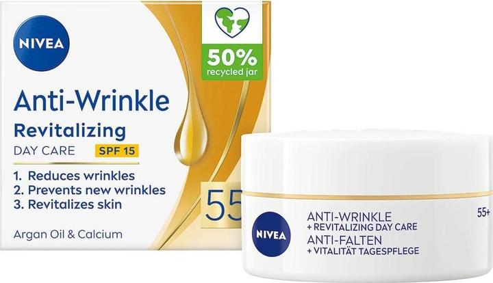 Produktbild NIVEA Anti-Falten Tag 55+ (50 ml, Tagescreme, SPF 15)