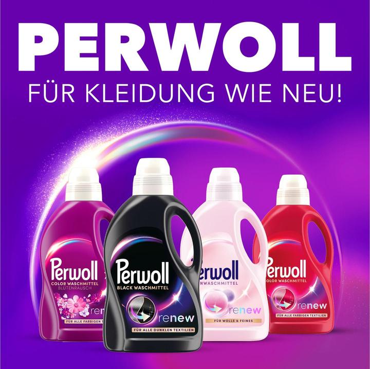 Produktbild Perwoll Renew Flüssig Black (52 Waschgänge, Gel, Flüssig)