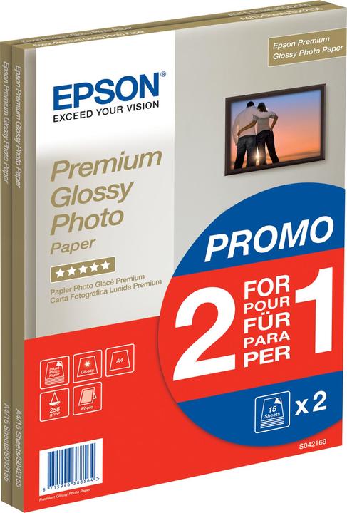 Epson Premium Glossy (255 g/m², A4, 30 x)