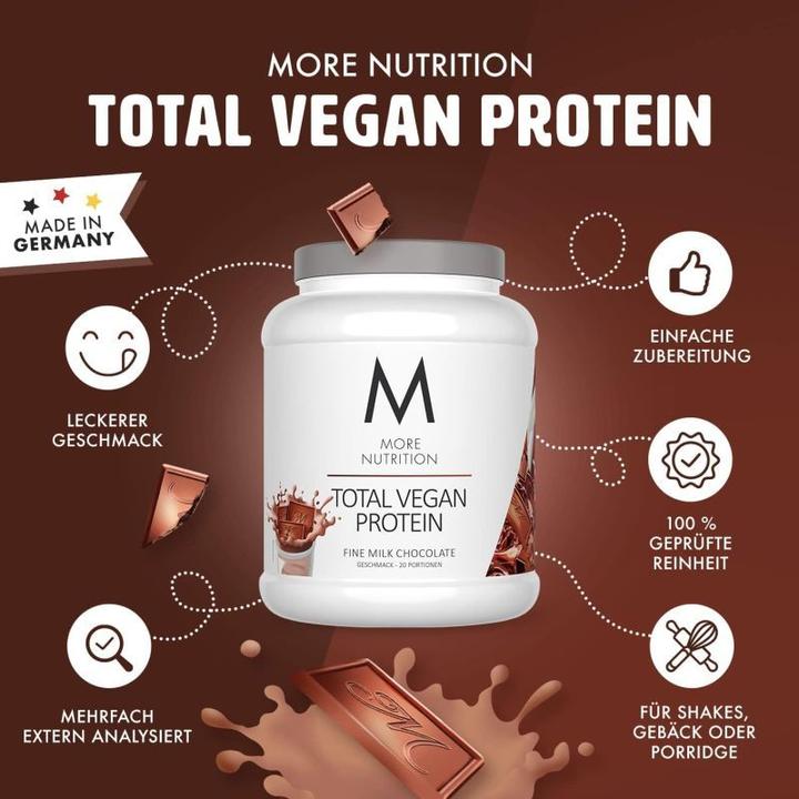 Image du produit More Nutrition Total Protein (Chocolat, 1 pcs, 600 g)