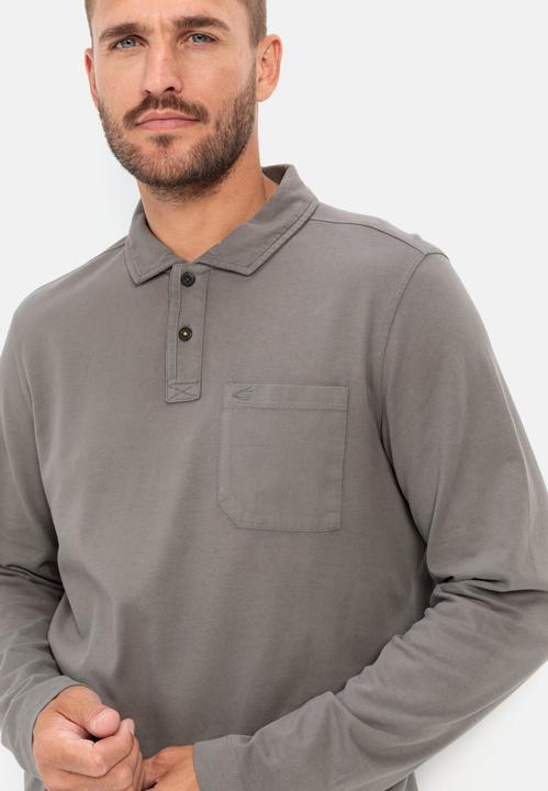 Immagine prodotto Camel Active Polo a maniche lunghe in cotone biologico certificato (L)