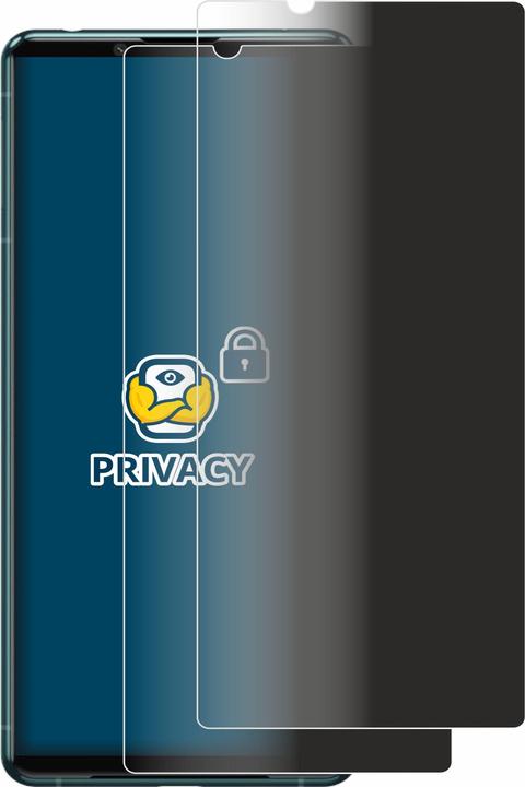 Produktbild BROTECT Sichtschutzfolie Anti-Spy Privacy Folie Blaulicht-Schutz (2 Stück, Sony Xperia 5 III)