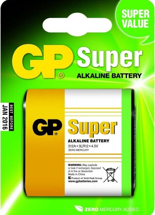 Image du produit GP Batteries Piles rondes alcalines (1 pcs, 3R12, 2700 mAh)
