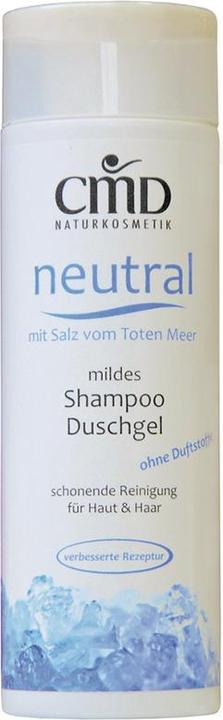 Produktbild CMD Naturkosmetik Neutral Shampoo/Duschgel Mit Salz Vom Toten Meer (200 ml)