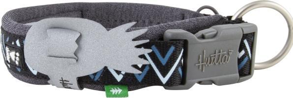 Actual product image Hurtta Razzle-Dazzle Collar Black 55-65 cm (56, 58, 60, 62, Dog, General)