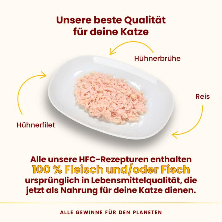 Immagine prodotto Almo Nature HFC Light Meal Natural, cibo umido con pollo per gatti (4x50g) (Adulto, 4 pz., 200 g)