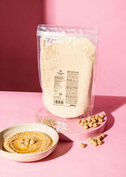 Produktbild KoRo Mischung aus gerösteten Bio Kichererbsenmehl zur Herstellung von Hummus (6000 g)