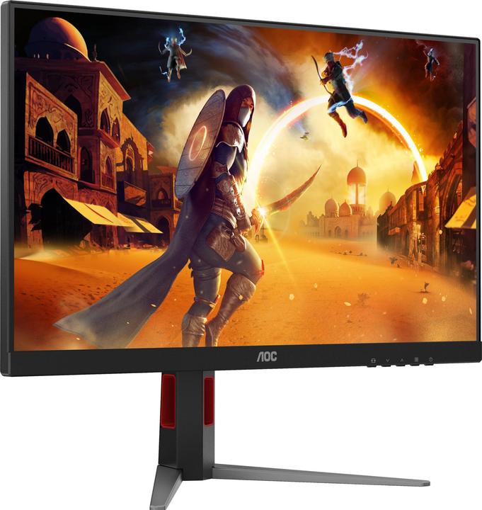 Actual product image AOC 68,6cm (27") 27G4X 16:09 2xHDMI+DP IPS black/red (1920 x 1080 pixels, 27")