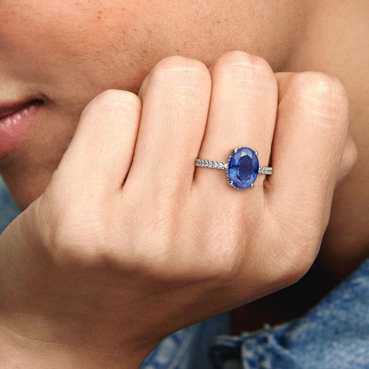 Produktbild Pandora Sparkling Statement Halo Ring (54, 925 Silber)