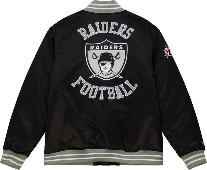 Produktbild Mitchell & Ness M&N Heavyweight Satin Jacke - NFL Oakland Raiders - M (M)