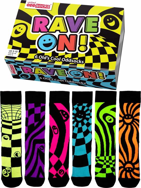Produktbild United Oddsocks Socken Casual (6er Pack, 38 - 44)