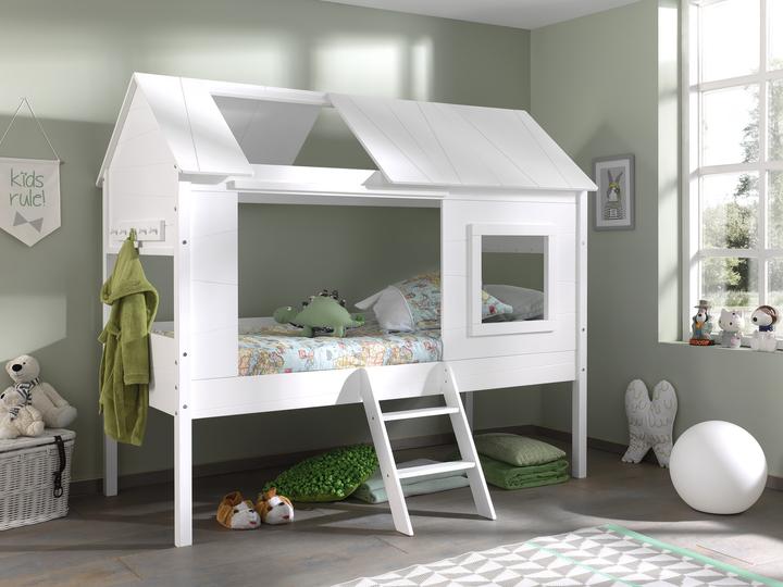 Immagine prodotto Vipack Charlotte Lit Cabane Blanc (90 x 200 cm)