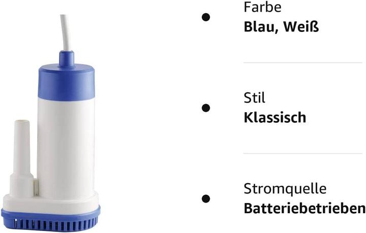 Image du produit Barwig Pompe submersible basse tension BWV088 1 (Pompe des égouts)