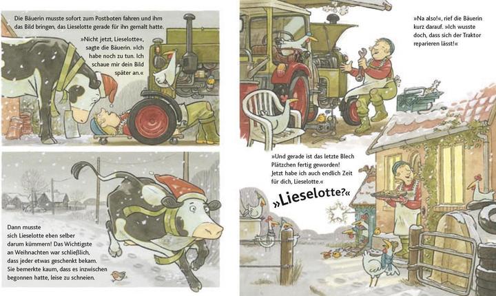 Actual product image Lieselotte Weihnachtskuh Mini (German, Alexander Steffensmeier, 2023)