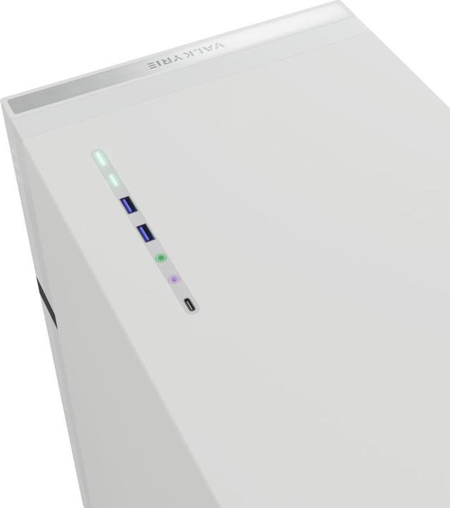 Image du produit Valkyrie VK02 LCD blanc (Mini-ITX, ATX, ITX, mATX)
