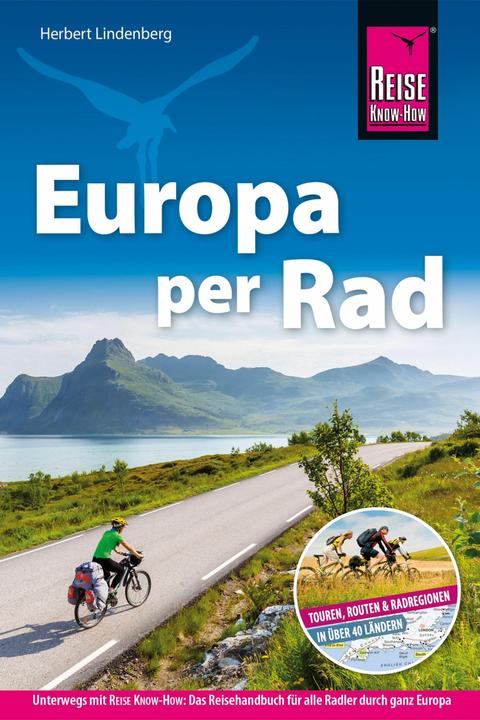 Produktbild Reiseführer Fahrradführer Europa per Rad (Deutsch, Herbert Lindenberg, 2022)