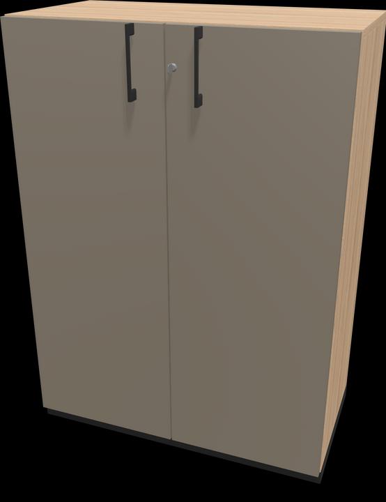 Actual product image Narbutas Choice hinged door cabinet (80 x 40 x 111.5 cm)