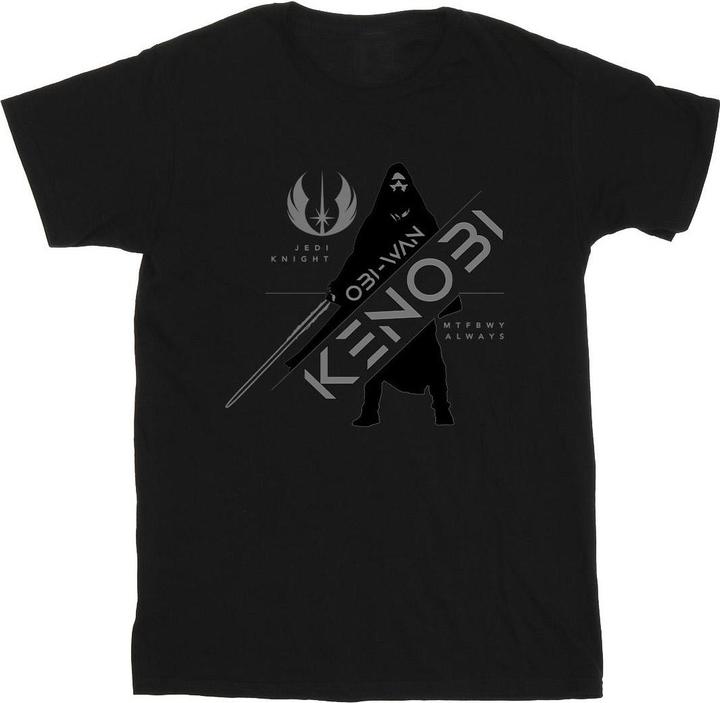 Produktbild Star Wars ObiWan Kenobi Jedi Knight TShirt Mädchen (140, 146)