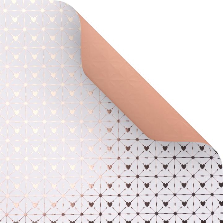 Produktbild Gebrüder Bertels Faltpapier "X-Mas Roségold", 15x15cm, 32 Blatt (110 g/m², 32 x)