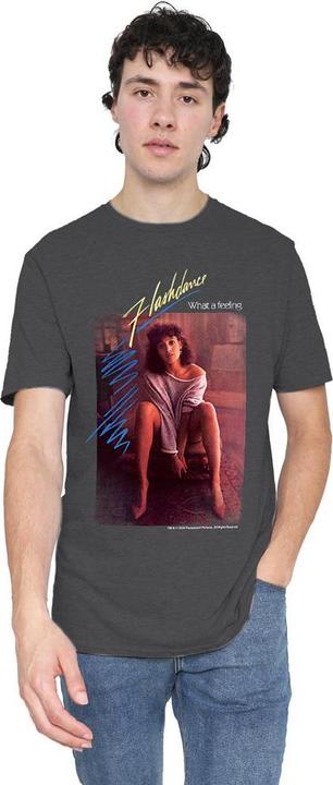 Actual product image Flashdance Unisex Adult Title T-Shirt (L)