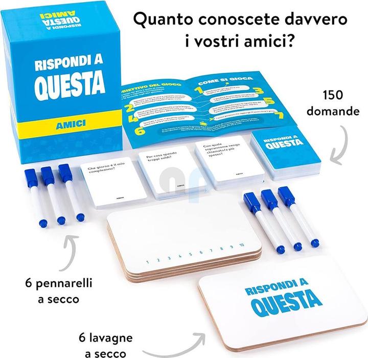 Produktbild The World Game Quanti mi conosci - Amici (Italienisch)