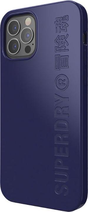 Immagine prodotto Superdry Snap iPhone 12/12 Pro Compostab le blu scuro (Realme 12 Pro+, Apple iPhone 12)