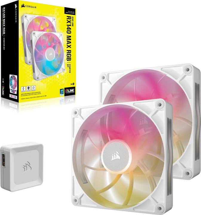 Produktbild Corsair RX140 MAX RGB (140 mm, 2 x)