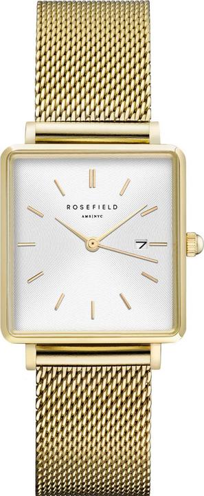 Actual product image Rosefield The Boxy Mesh Gold (Analogue wristwatch, 26 mm)