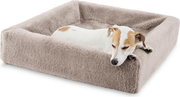 Actual product image Bia Fleece Hoes Hondenmand Taupe (Dog)