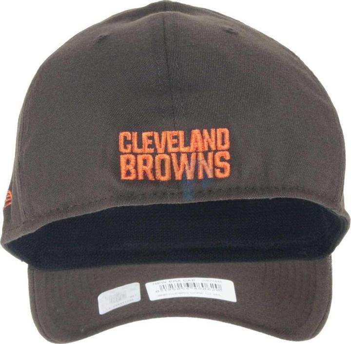 Actual product image New Era NFL - Cleveland Browns - Core Edition 39Thirty Stretch Cap Braun SM (54, 55, 56, 57)