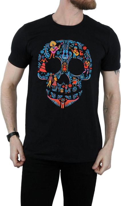 Actual product image La Maison du Coco Mens Skull Cotton T-Shirt (S)