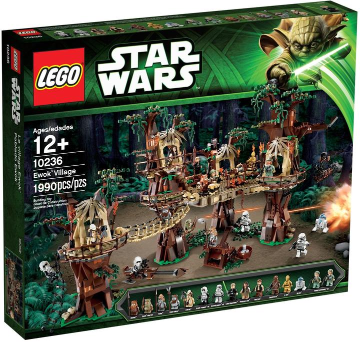 Actual product image LEGO Ewok Village (10236, LEGO Star Wars, LEGO Rare Sets)