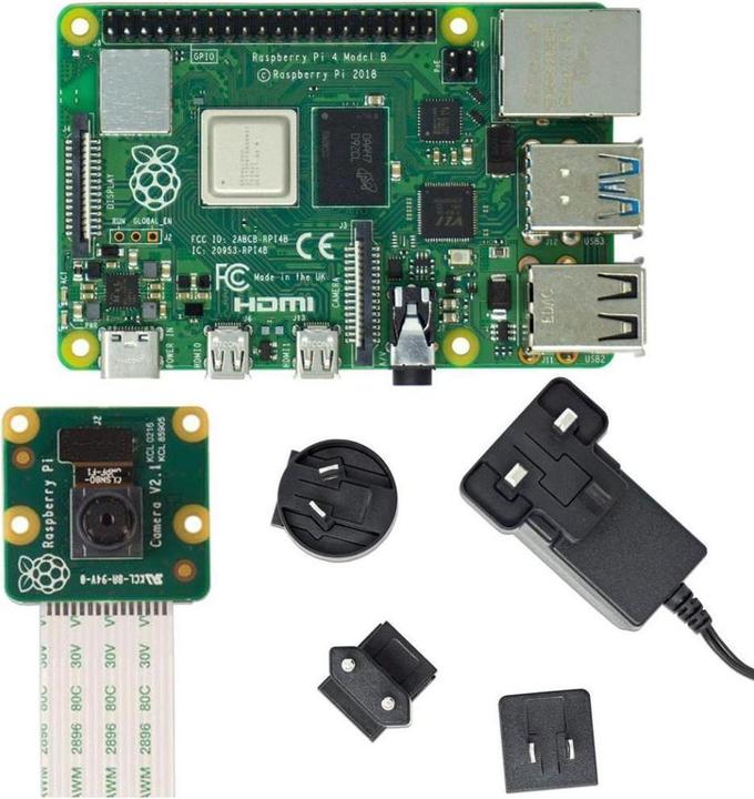 Produktbild Raspberry Pi EB73919 - 4 8 GB Kamera V2 Bundle inkl. NT