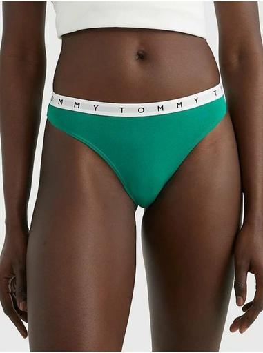 Immagine prodotto Tommy Hilfiger Mutandine perizoma donna 3P, Green Mal/French Orchid/Desert Sky, S (S)