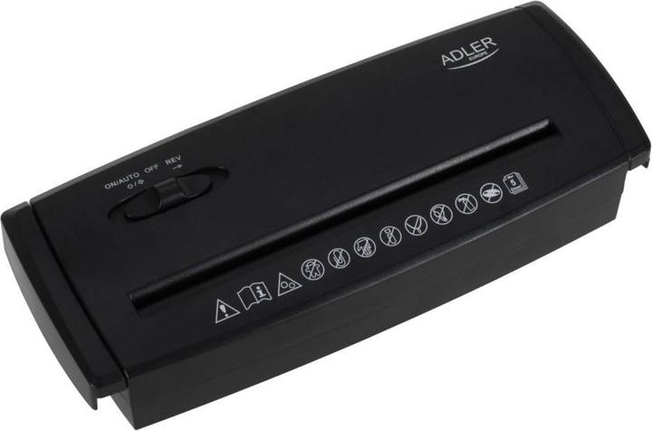 Image du produit Adler Office supplies Paper Shredder | AD 1040 | Black