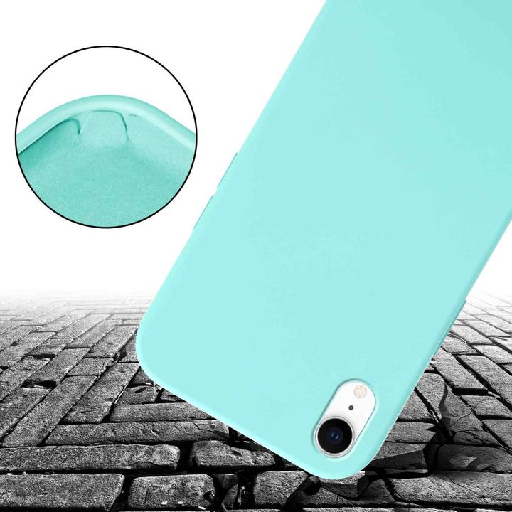 Actual product image Cadorabo TPU Cover Mobile Phone Chain Liquid (Apple iPhone XR)