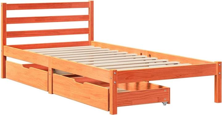 Image du produit VidaXL Lit sans matelas 200x200 (200 x 200 cm)