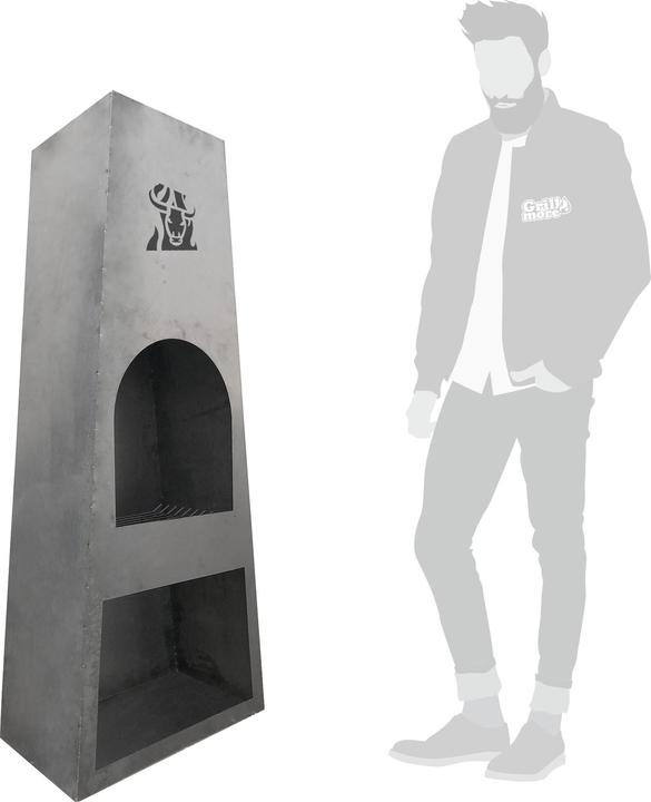 Produktbild Mayer Barbecue HEIZA Gartenkamin MGK-1660, Cortenstahl