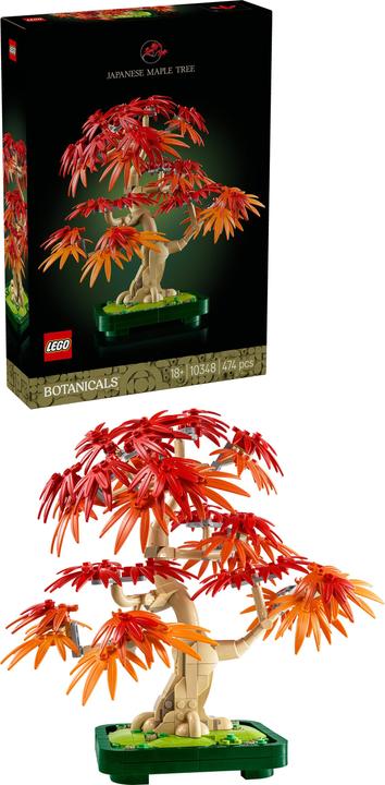Produktbild LEGO Japanischer Roter Ahorn - Bonsai-Baum (10348, LEGO Botanical)