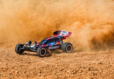 Produktbild Traxxas BUGGY BANDIT HD 1:10 2WD EP RTR RED w/USB-C Charger & Battery (RTR Ready-to-Run)