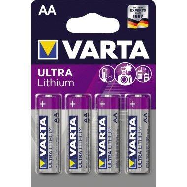 Immagine prodotto Varta ULTRA Litio (4 pz., AA, 3000 mAh)