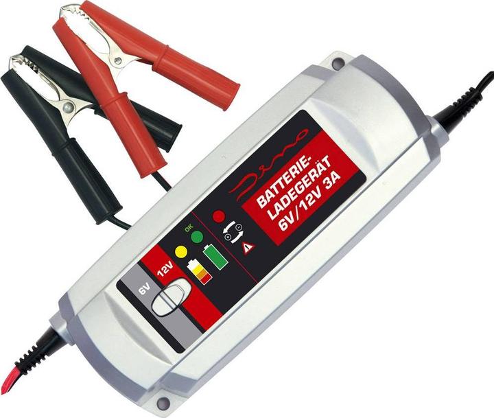 Produktbild Dino Batterieladegerät Erhaltungsladung (6V, 12V, 3 A)