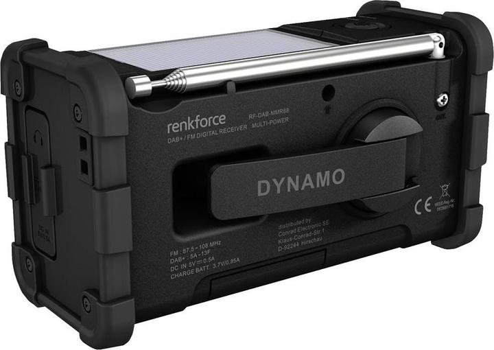 Actual product image Renkforce RF-DAB-MMR88 (DAB+, VHF)