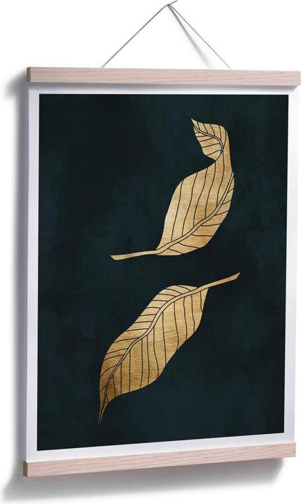 Produktbild Trenddeko Goldene Blätter (24 x 30 cm)