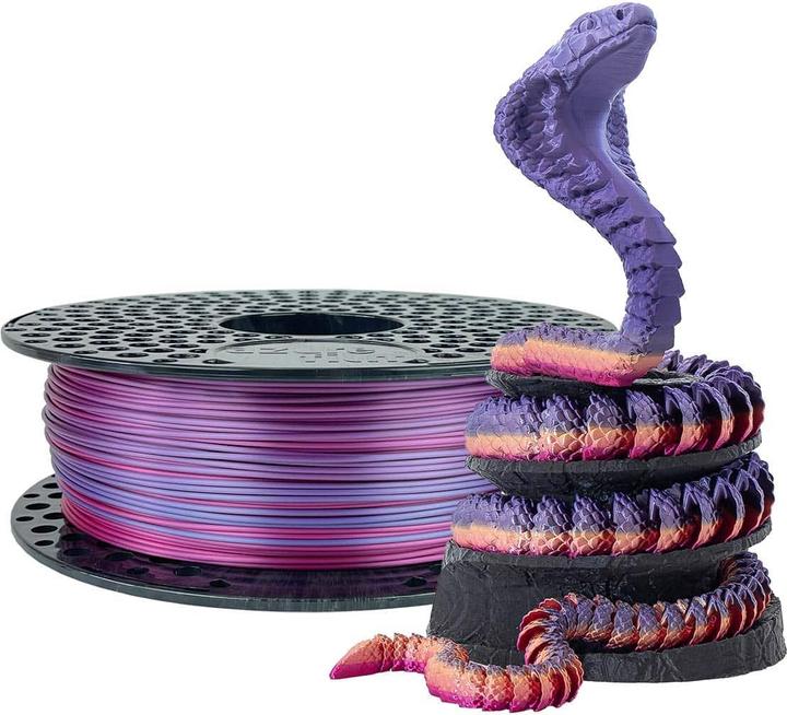 Actual product image AzureFilm SILK CANDY 1,75mm 1kg AZURE FILM 3D FILAMENT (PLA, 1.75 mm, 1000 g)