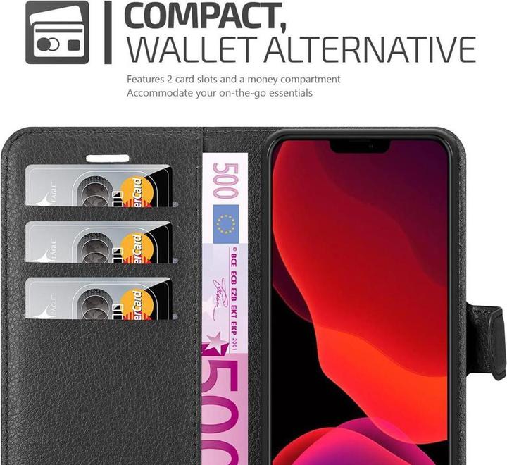 Actual product image Cadorabo Book with stand function cover (Apple iPhone 12 Pro Max)