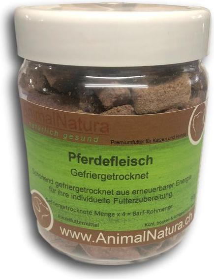 Image du produit AnimalNatura Viande de cheval BARF lyophilisée (Junior, 1 pcs, 80 g)